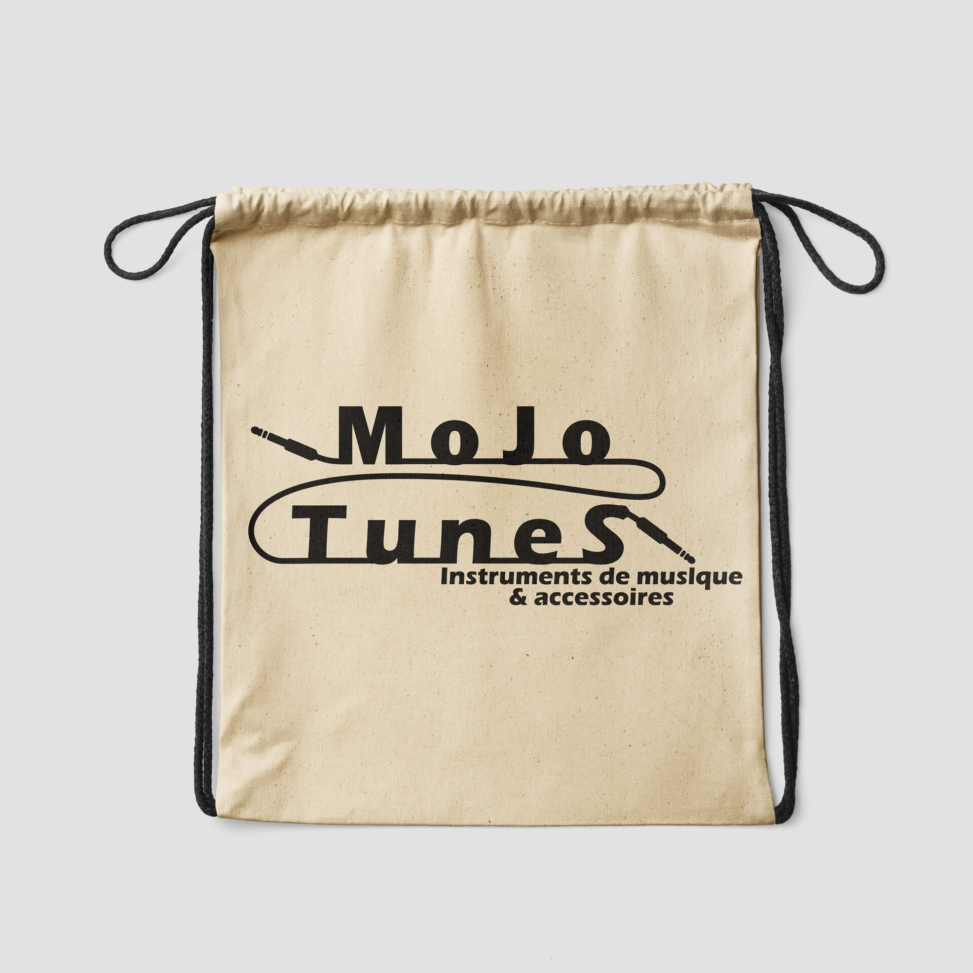 Mock-up sac tissu